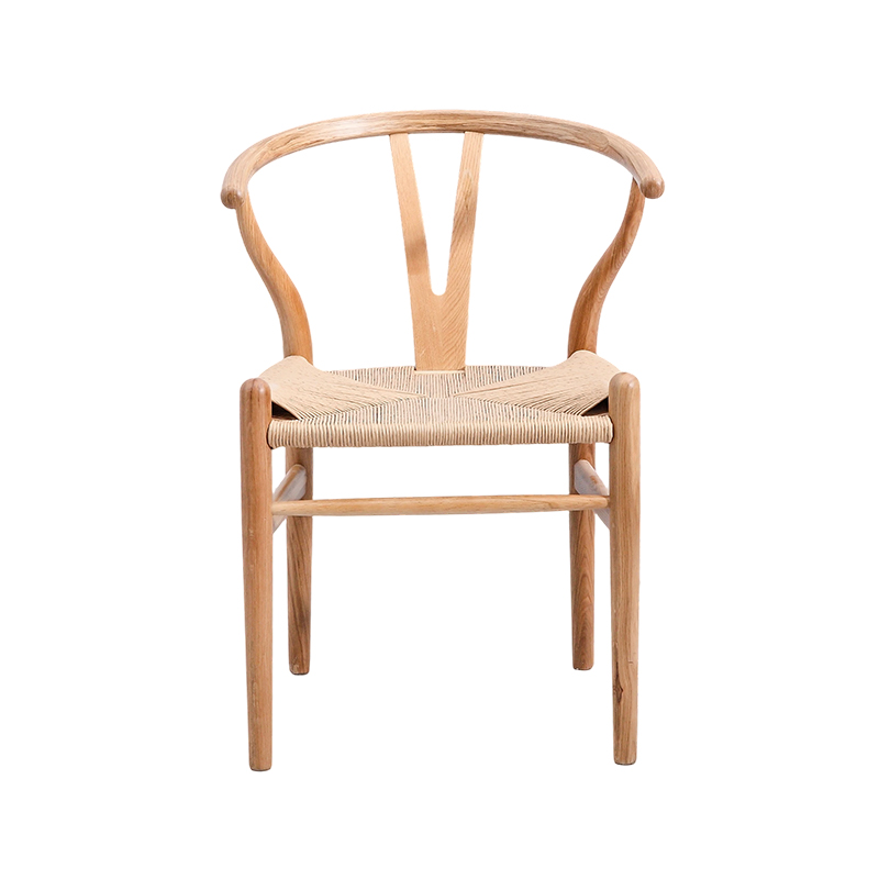 Classical Stitching Hinabing Wood Chair